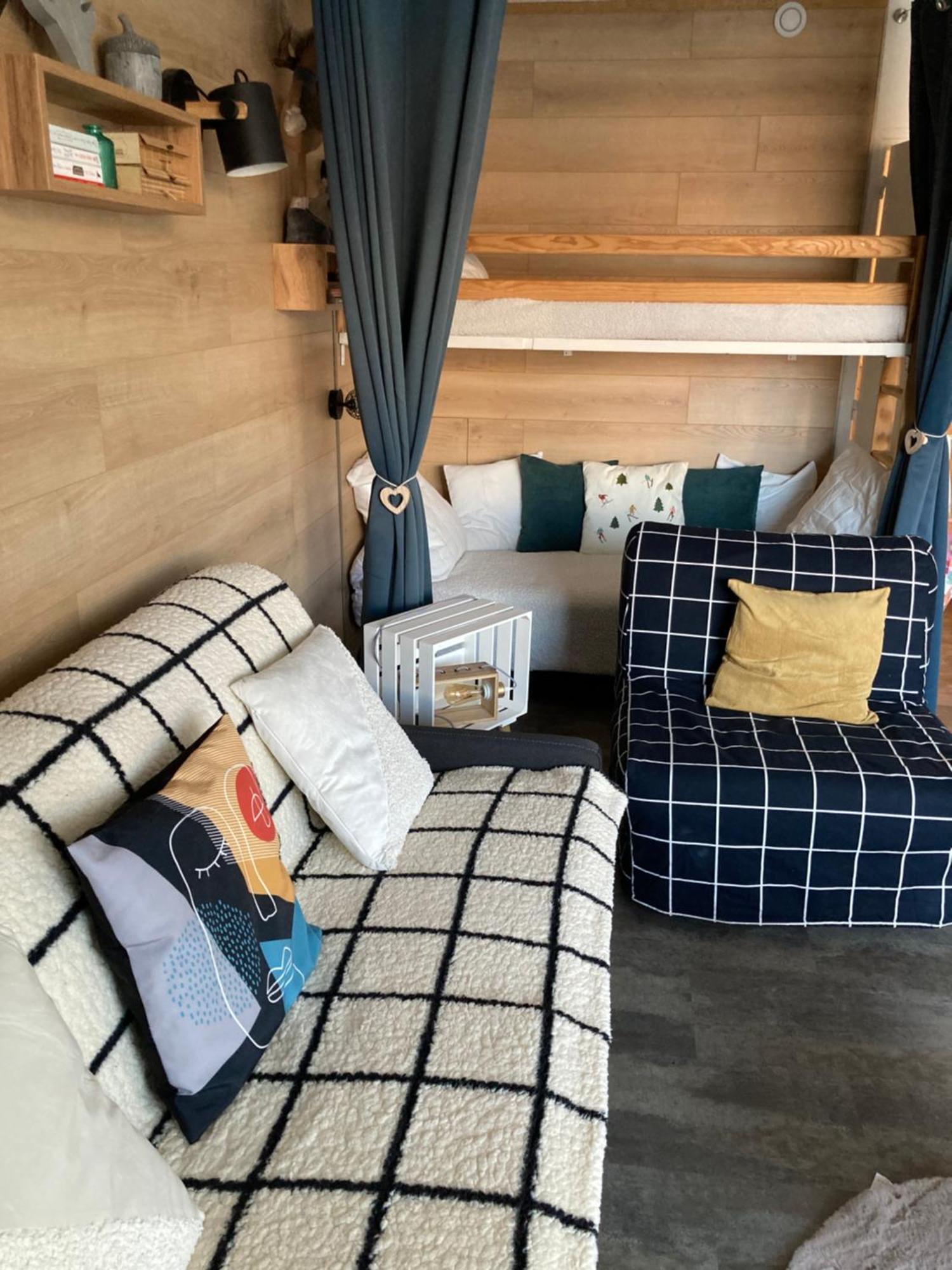 Studio cosy 5 personnes aux pieds des pistes. Saint-Étienne-en-Dévoluy Exterior foto