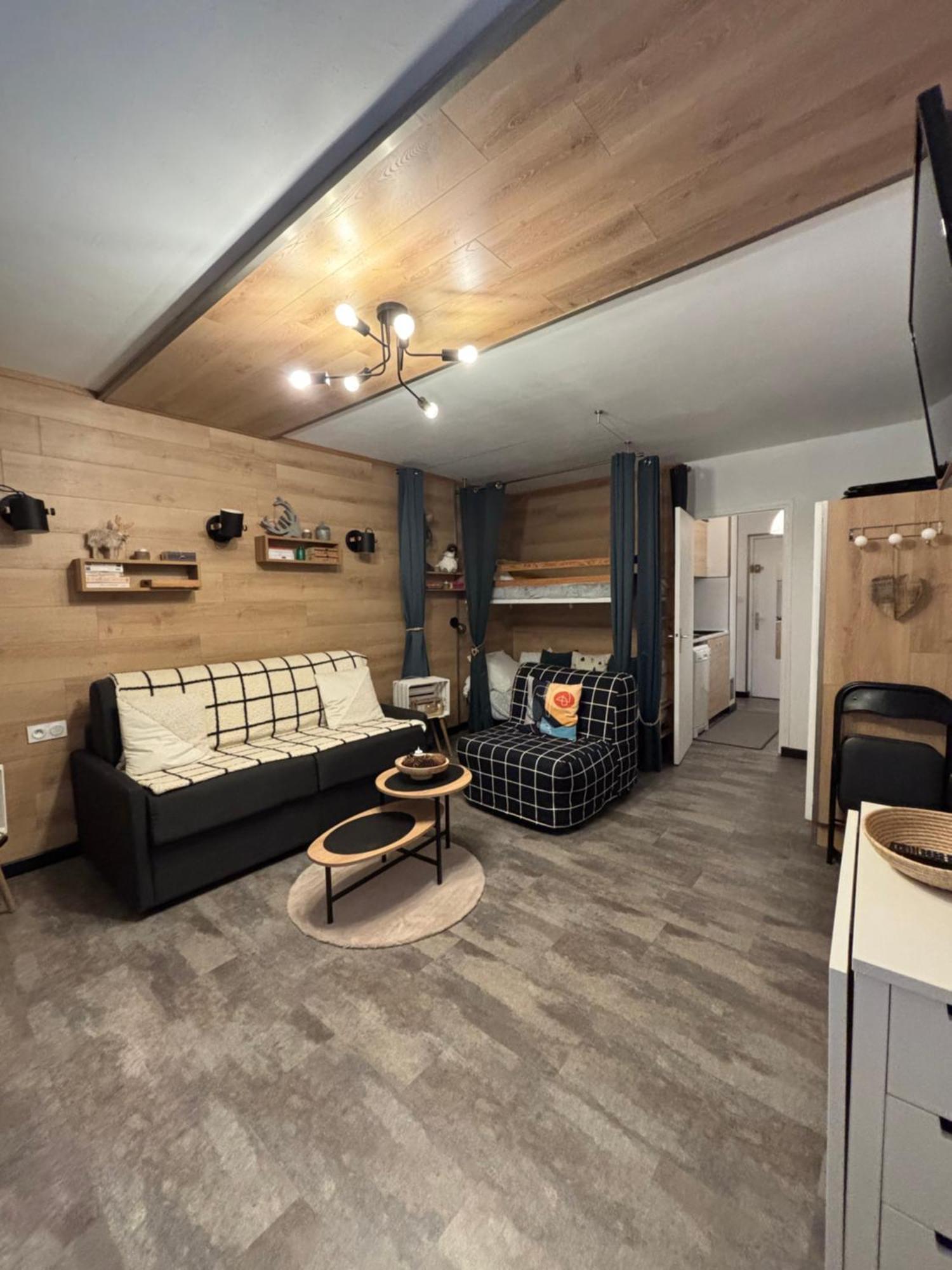 Studio cosy 5 personnes aux pieds des pistes. Saint-Étienne-en-Dévoluy Exterior foto
